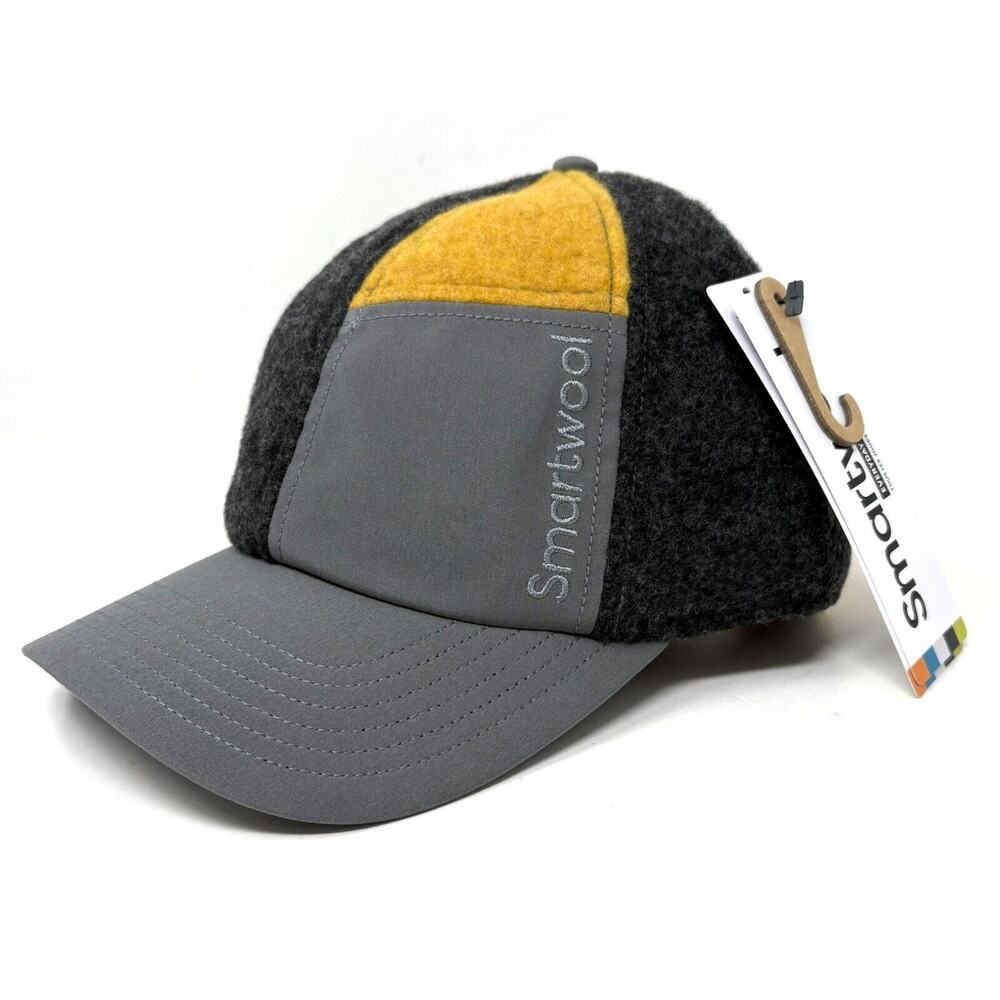 Smartwool Baseball Ball Cap Hat Light Patchwork NWT Itch Free Wool